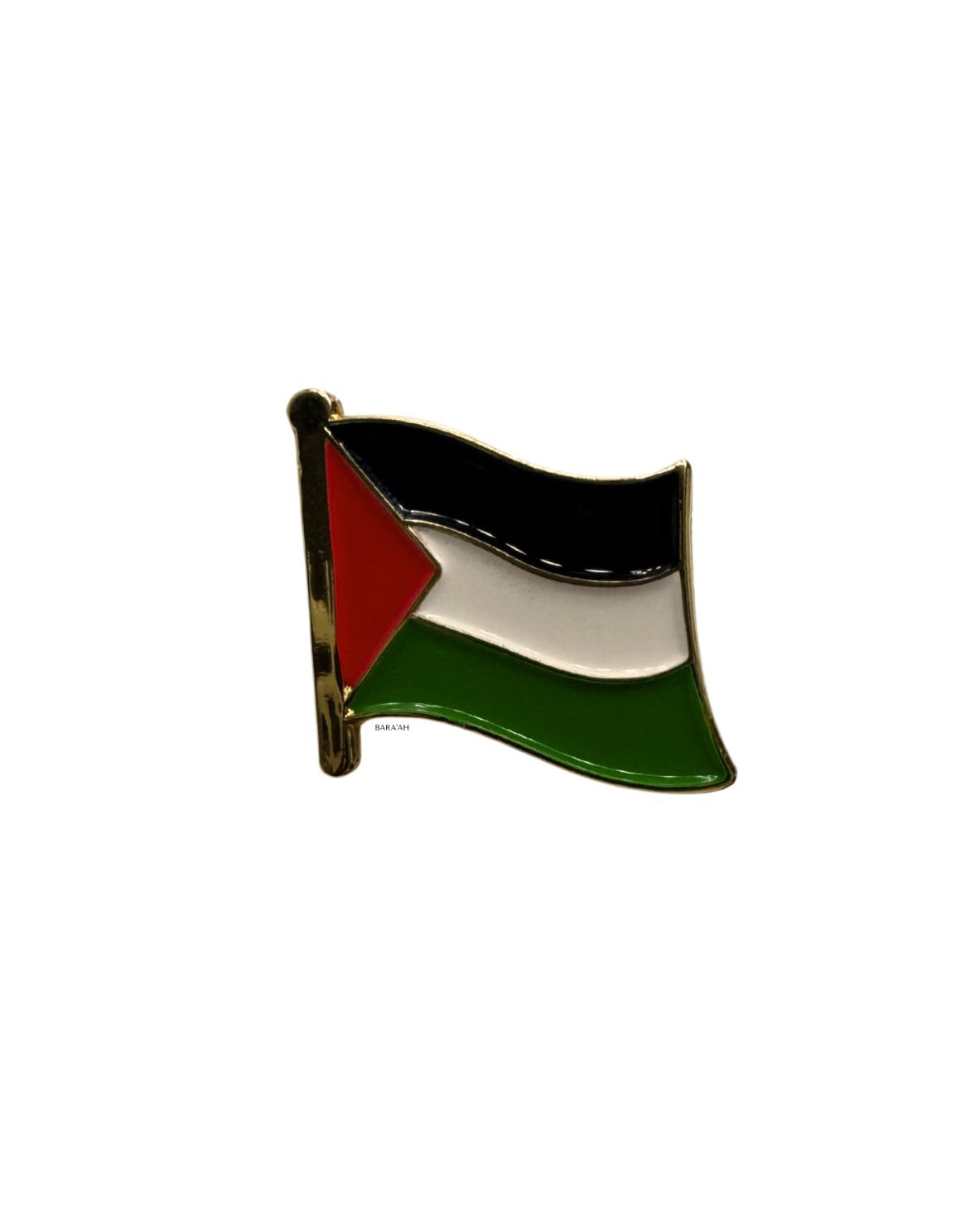 Palestine flag broche