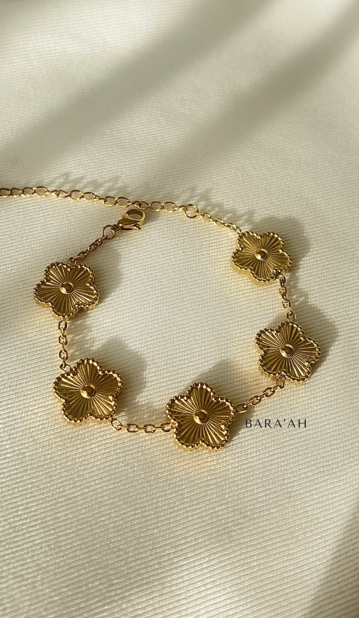 Warda bracelet gold