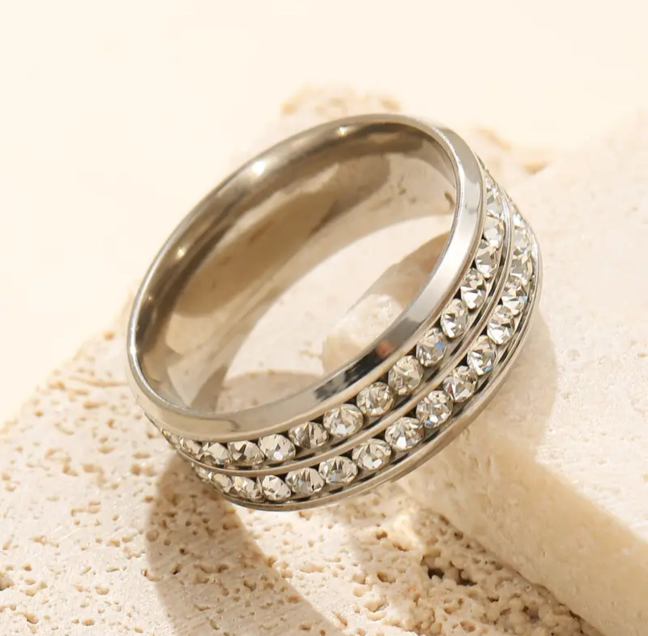 Amore ring silver